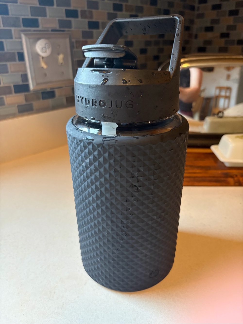 HydroJug large glass water bottle - Picture 2 of 6
